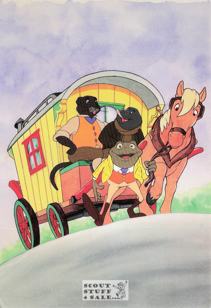 The Wind in the Willows Postcard Series by Classico San Francisco #277-006