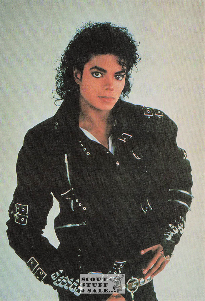 Michael Jackson Postcard by Classico San Francisco #285-002