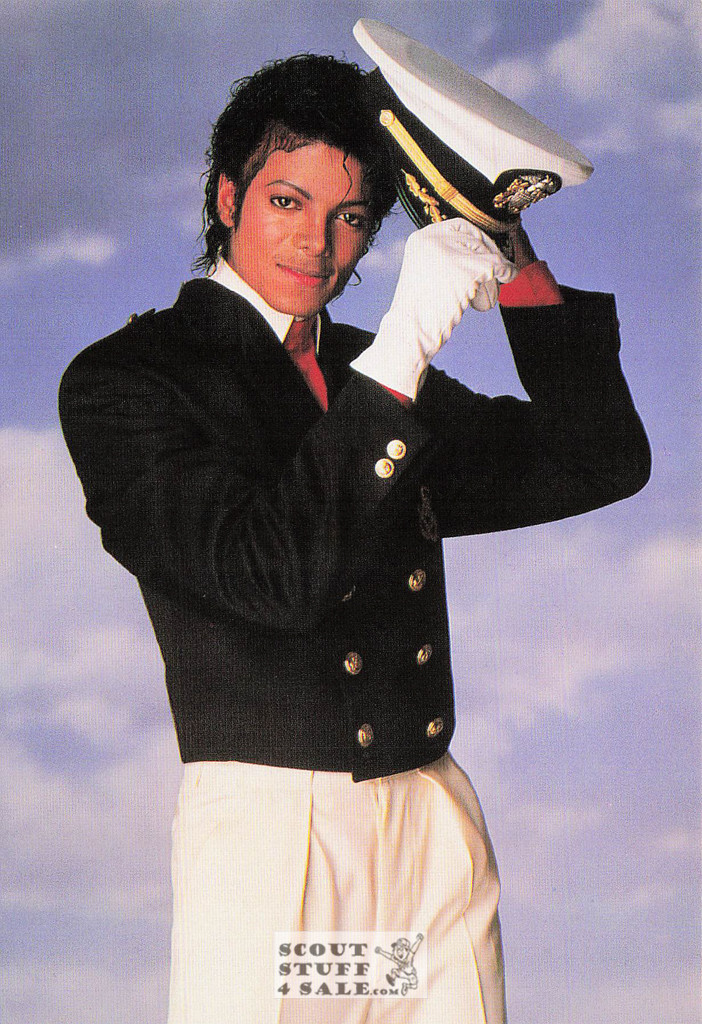Michael Jackson Postcard by Classico San Francisco #285-004