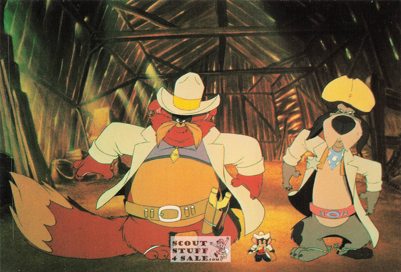 An American Tale Fievel Goes West Postcard by Classico San Francisco #296-008