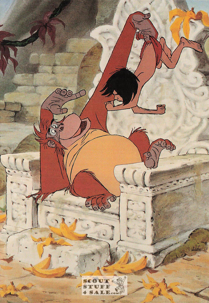 The Jungle Book, Walt Disney, Postcard by Classico San Francisco #312-009