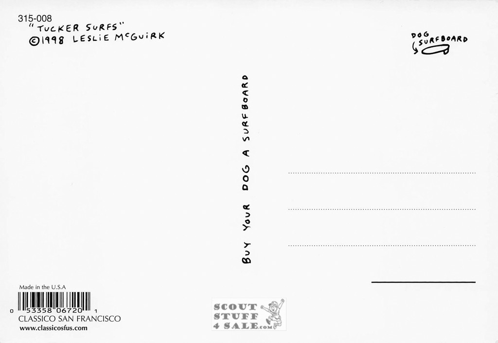 Tucker, Leslie McGuirk Children's Author, Postcard by Classico SF #315-008