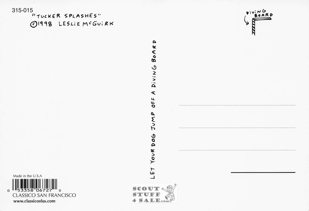 Tucker, Leslie McGuirk Children's Author, Postcard by Classico SF #315-015