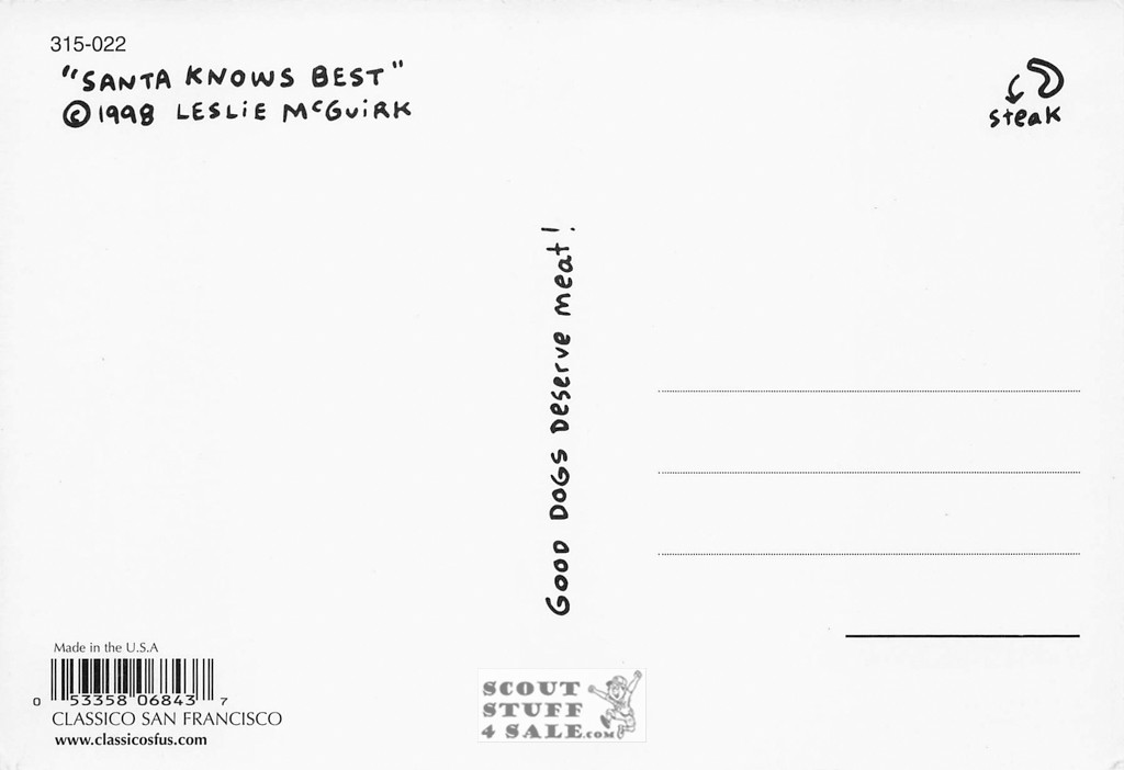 Tucker, Leslie McGuirk Children's Author, Postcard by Classico SF #315-022