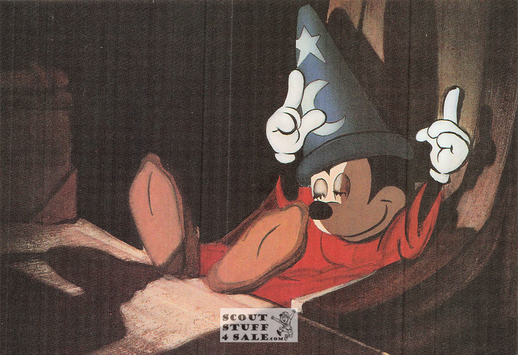 Fantasia Postcard, Walt Disney,  by Classico San Francisco #328-009