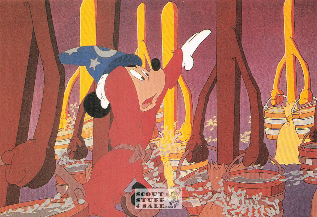 Fantasia Postcard, Walt Disney,  by Classico San Francisco #328-012