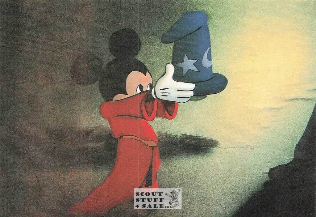Fantasia Postcard, Walt Disney,  by Classico San Francisco #328-014