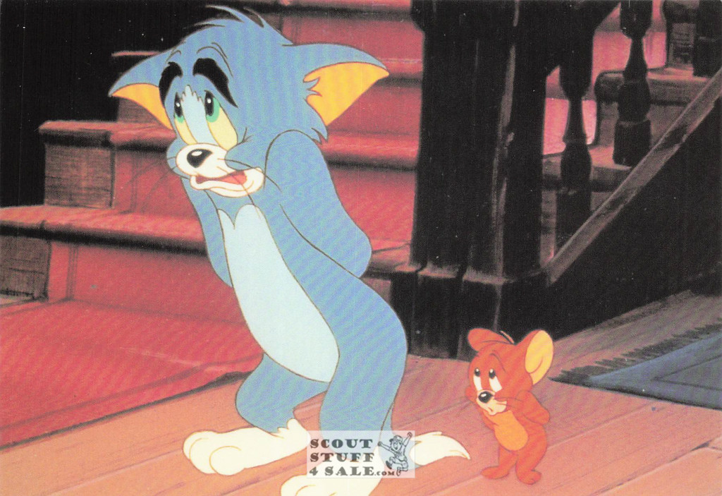 Tom & Jerry Cartoon Postcard by Classico San Francisco #330-009