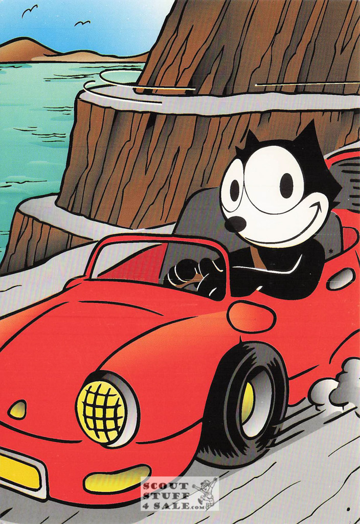 Felix the Cat Cartoon Postcard by Classico San Francisco #332-015