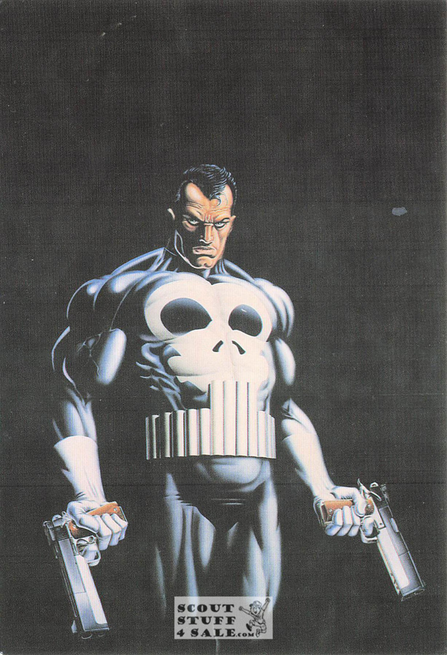The Punisher Marvel Superhero Postcard by Classico San Francisco #348-008