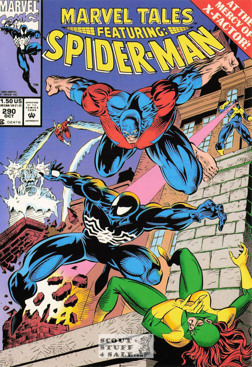 Spider-Man Marvel Superhero Postcard by Classico San Francisco #348-054
