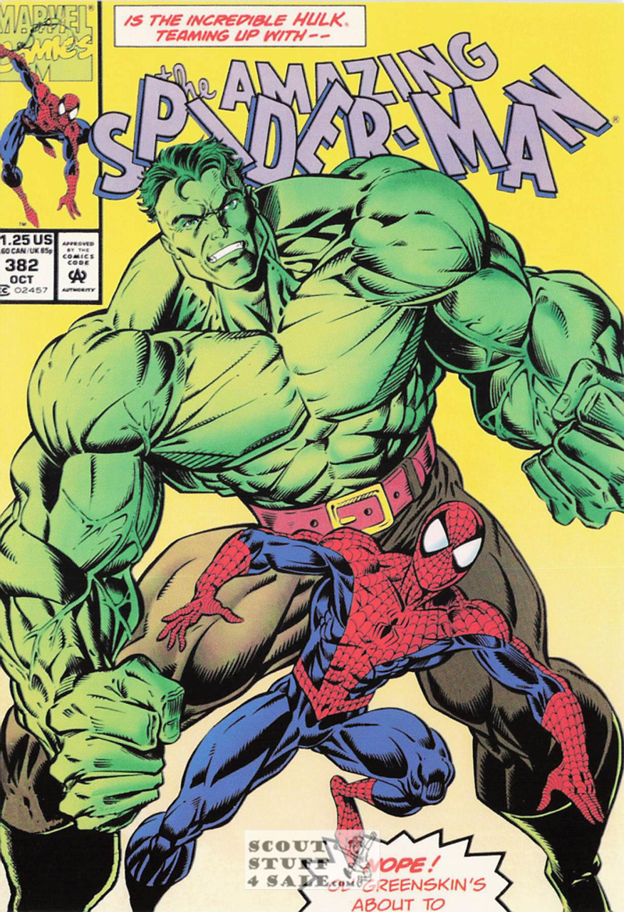 Spider-Man Marvel Superhero Postcard by Classico San Francisco #348-056