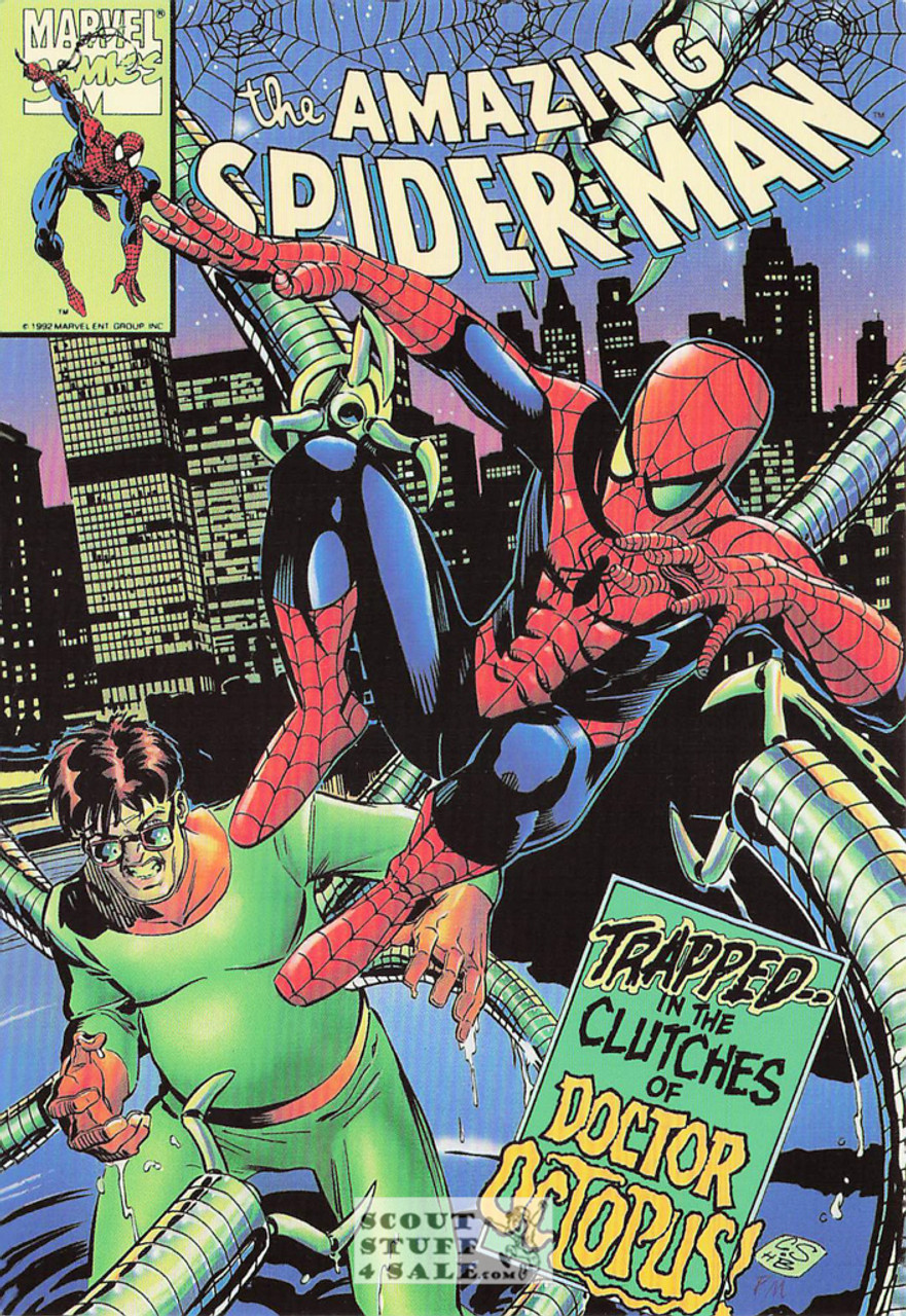 Spider-Man Marvel Superhero Postcard by Classico San Francisco #348-072