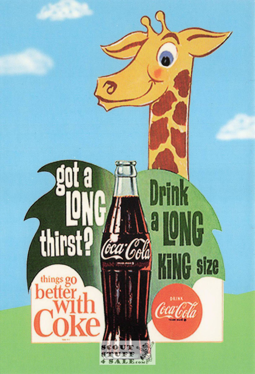 Coca Cola Brand Promotion Postcard by Classico San Francisco #374-010
