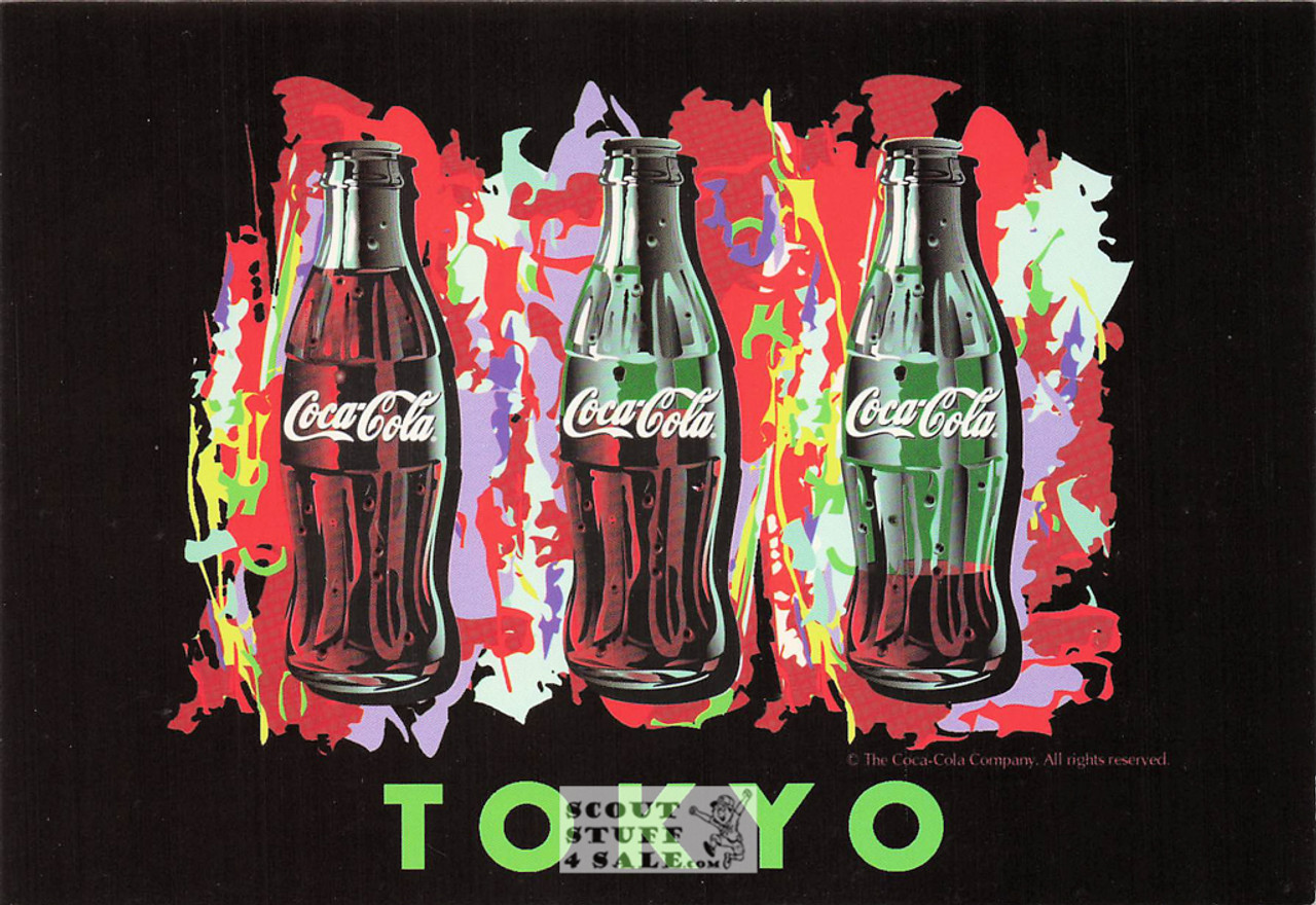 Coca Cola Tokyo Brand Promotion Postcard by Classico San Francisco #374-030