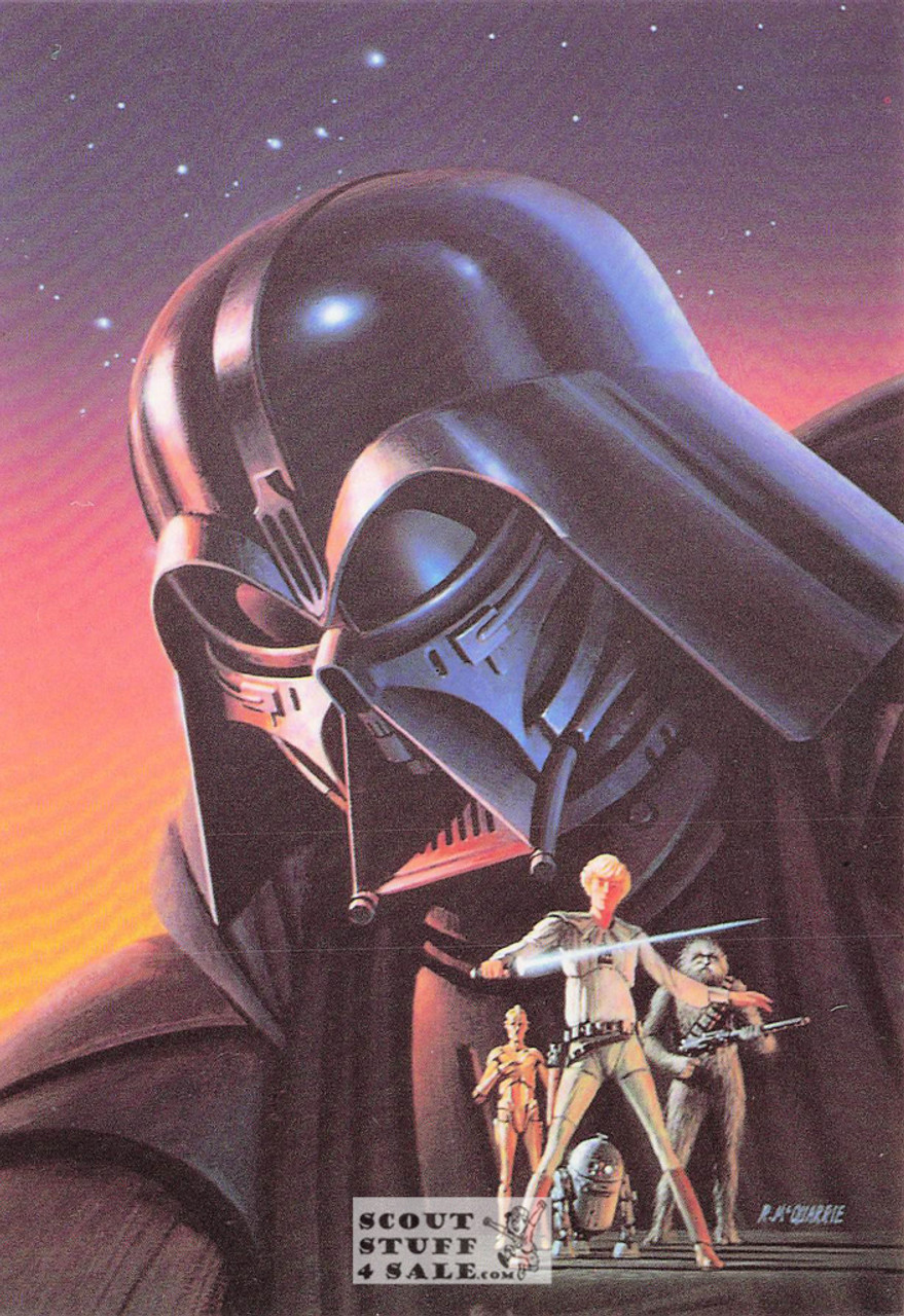 Star Wars Concept Art Postcard by Classico San Francisco #376-005