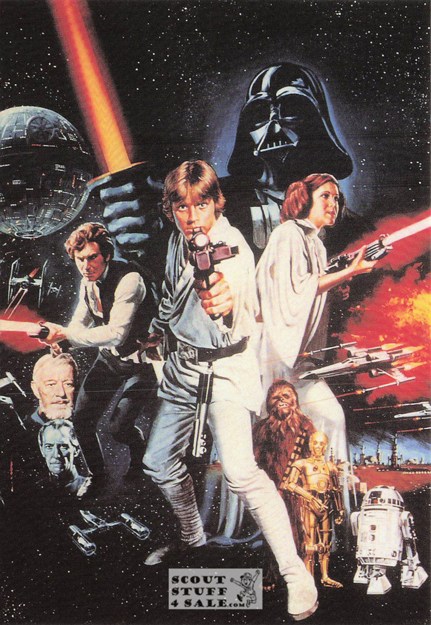 Star Wars Concept Art Postcard by Classico San Francisco #376-007