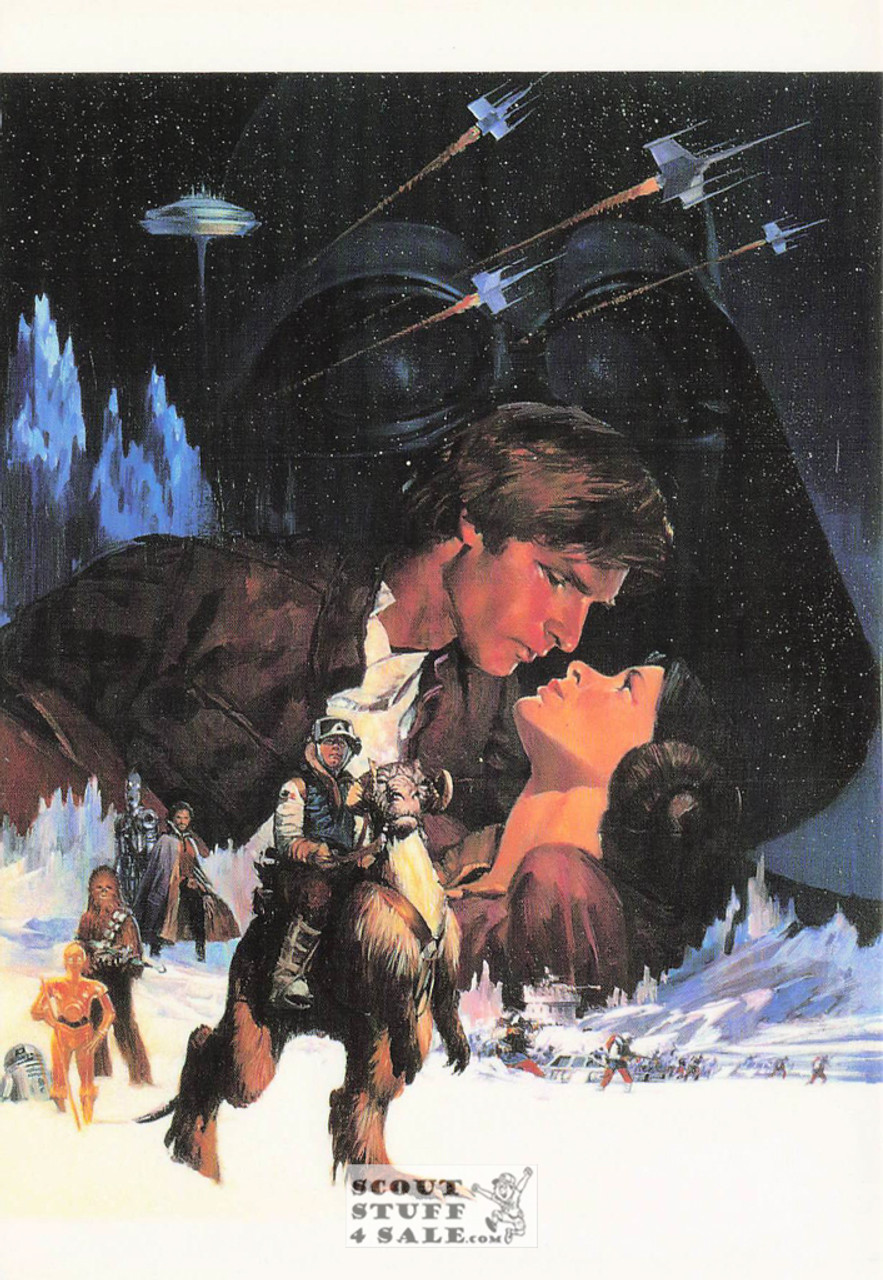 Empire Strikes Back Star Wars Concept Art Postcard by Classico SF #376-011