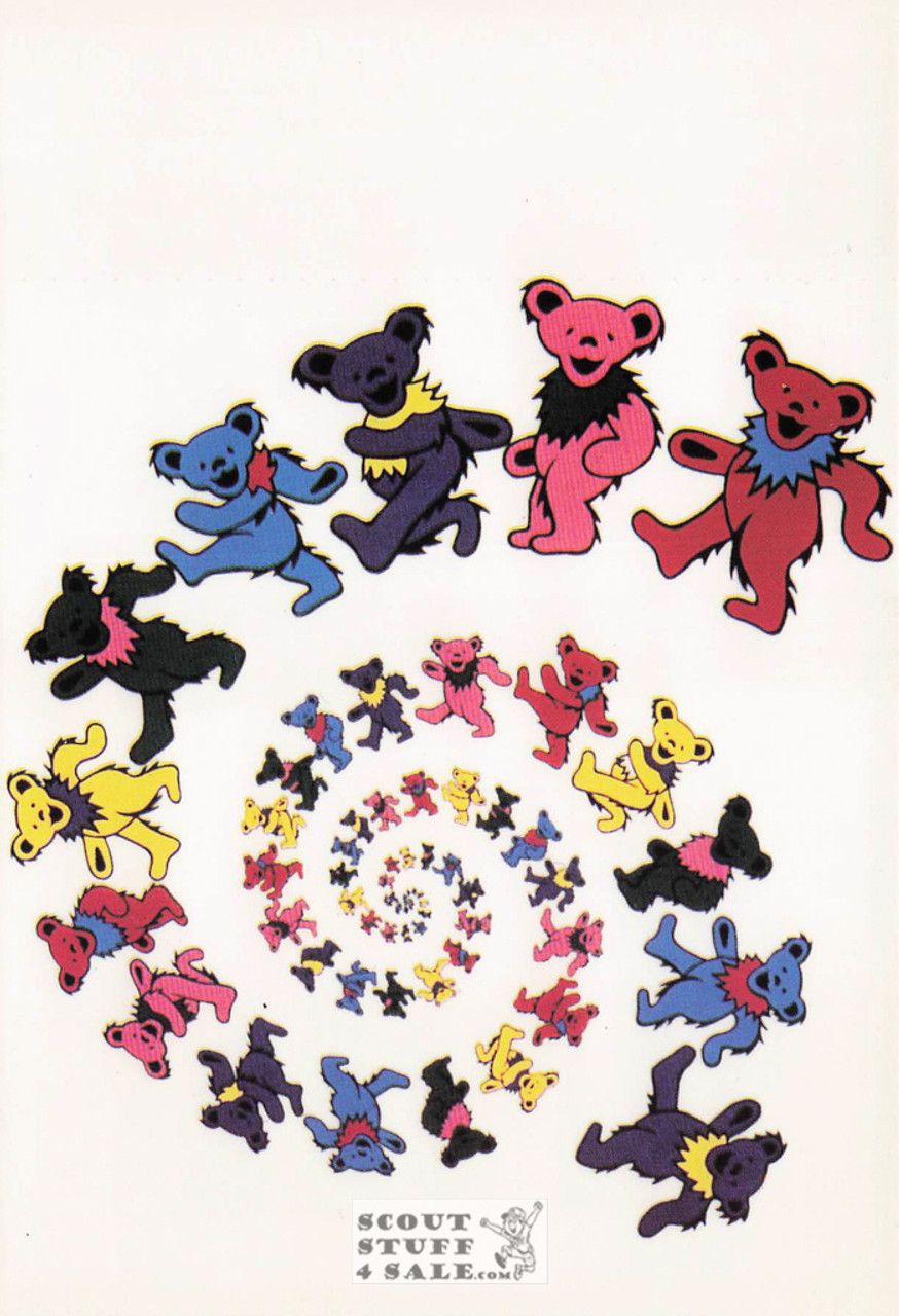 Grateful Dead Band Postcard by Classico San Francisco #394-004