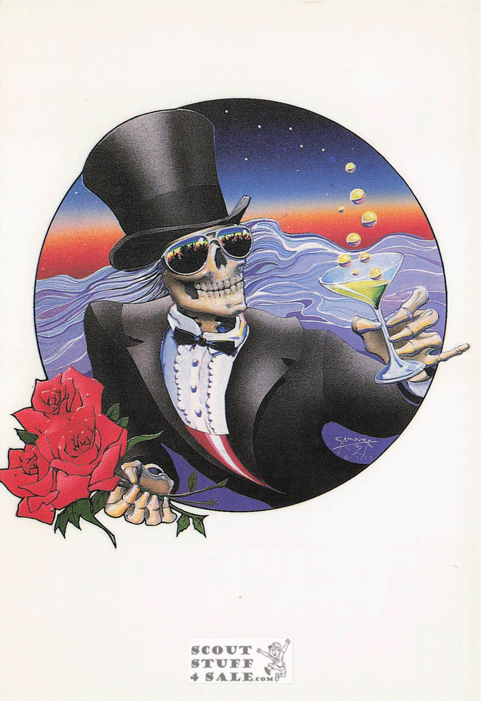 Grateful Dead One More Saturday Night Stanley Mouse Art Postcard #398-009