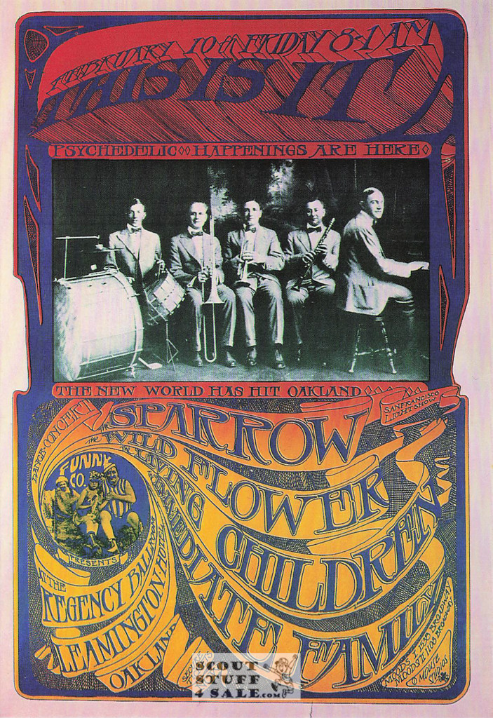 This is it Concert Stanley Mouse Art Postcard by Classico San Francisco #398-013