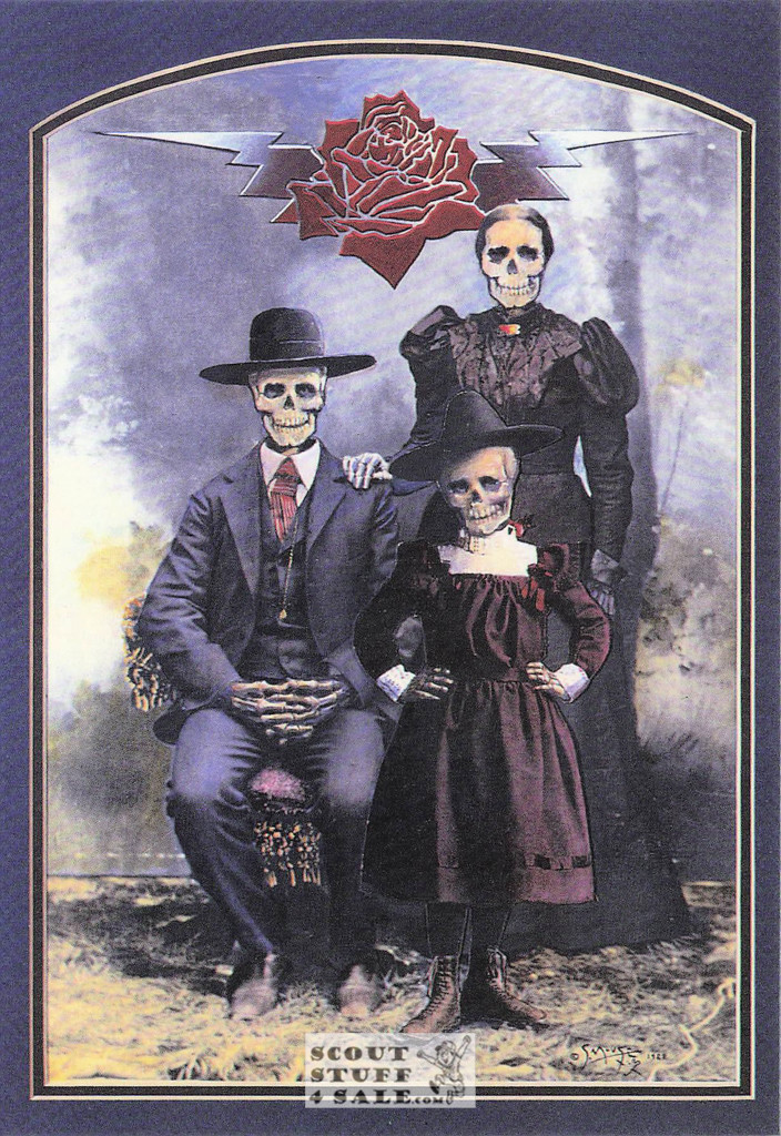 Grateful Dead Family Album Stanley Mouse Art Postcard Classico SF #398-020
