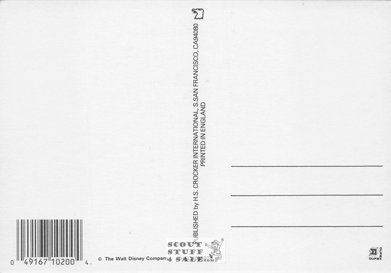 Minnie Mouse Metallic Cartoon Postcard Walt Disney by Classico SF #406-974