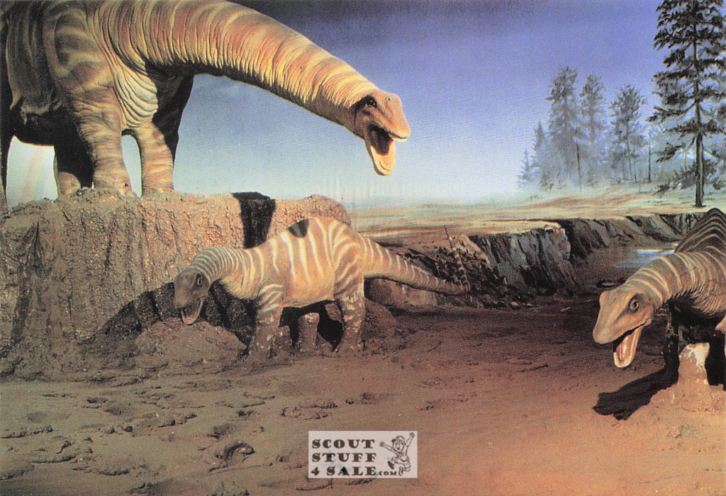 Dinamation Dinosaur Postcard by Classico San Francisco #435-007