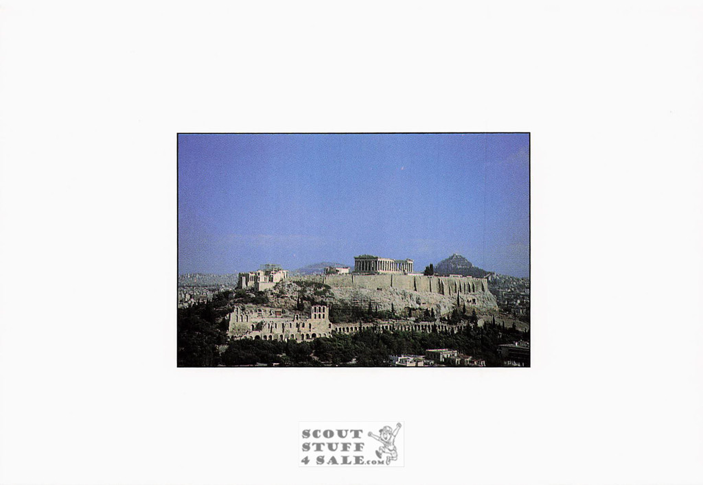 The Acropolis Greece Seven Seas Cruise Lines Postcard, Classico SF #459-057