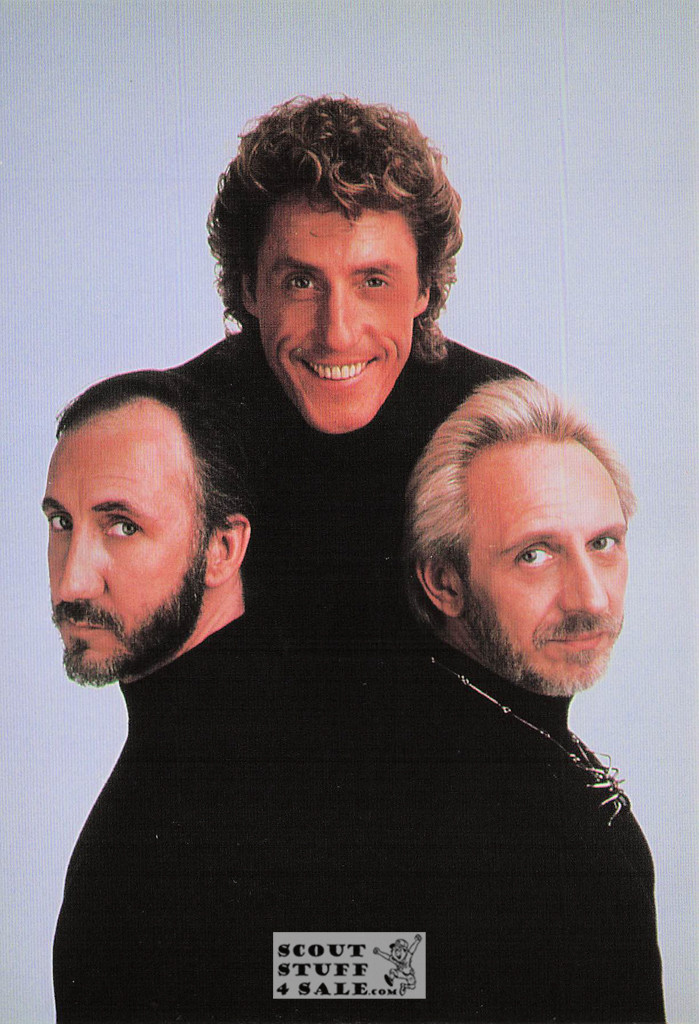 The Who  Rock Band Postcard by Classico San Francisco #460-018