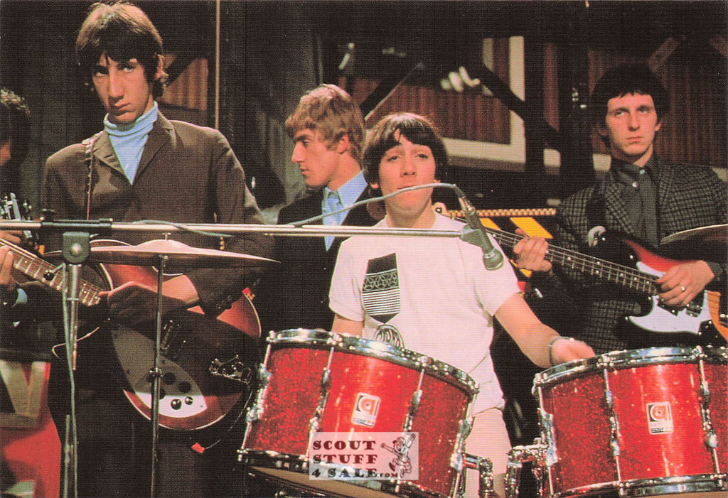 The Who  Rock Band Postcard by Classico San Francisco #460-020