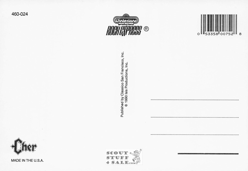 Cher Postcard by Classico San Francisco #460-024