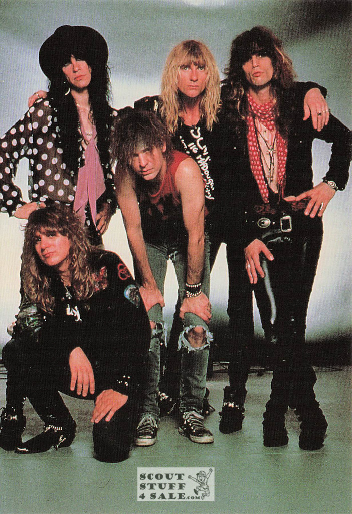 The Kix Band Postcard by Classico San Francisco #460-025