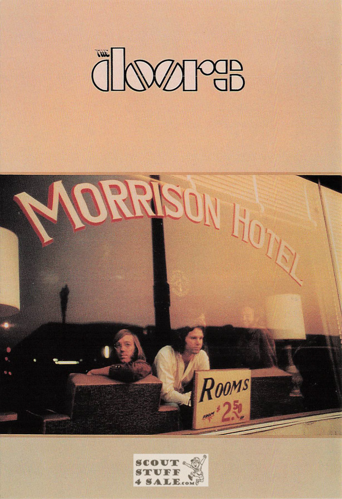 Jim Morrison The Doors Postcard by Classico San Francisco #460-036