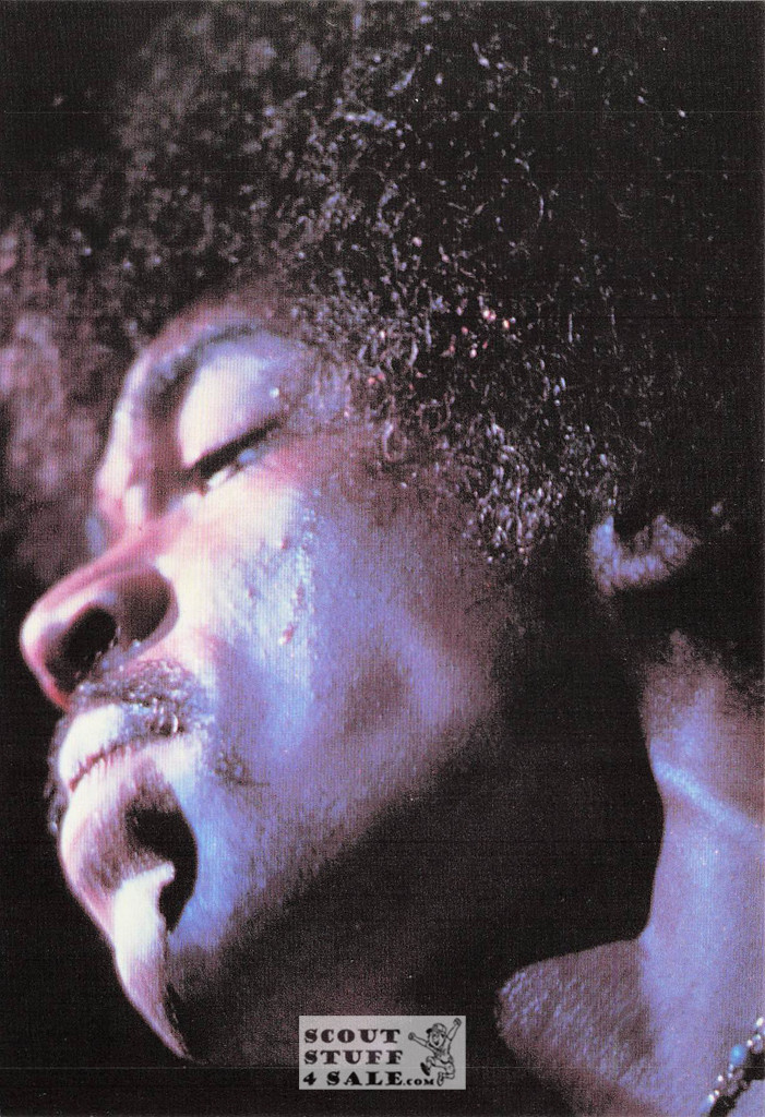 Jimi Hendrix Postcard by Classico San Francisco #460-056