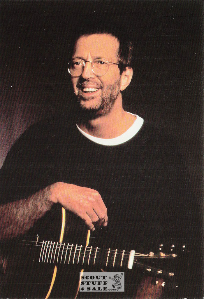 Eric Clapton Postcard by Classico San Francisco #460-098