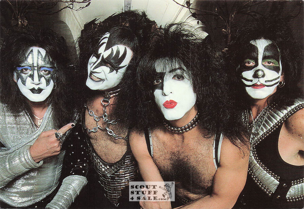 KISS Postcard by Classico San Francisco #460-137