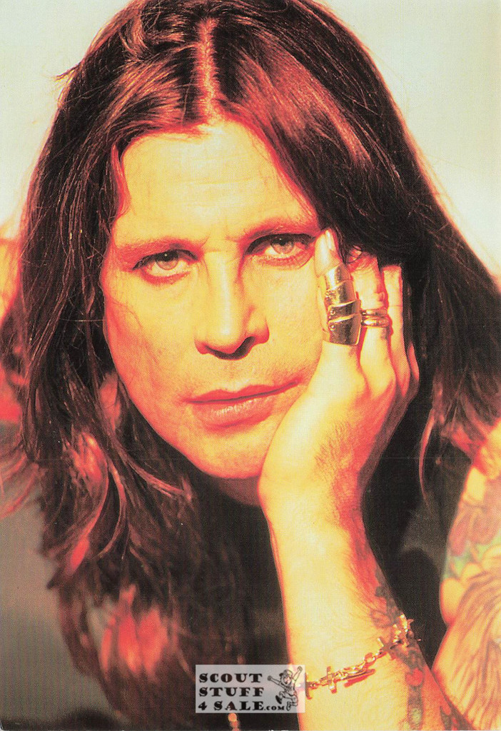 Ozzy Osbourne Postcard by Classico San Francisco #460-152