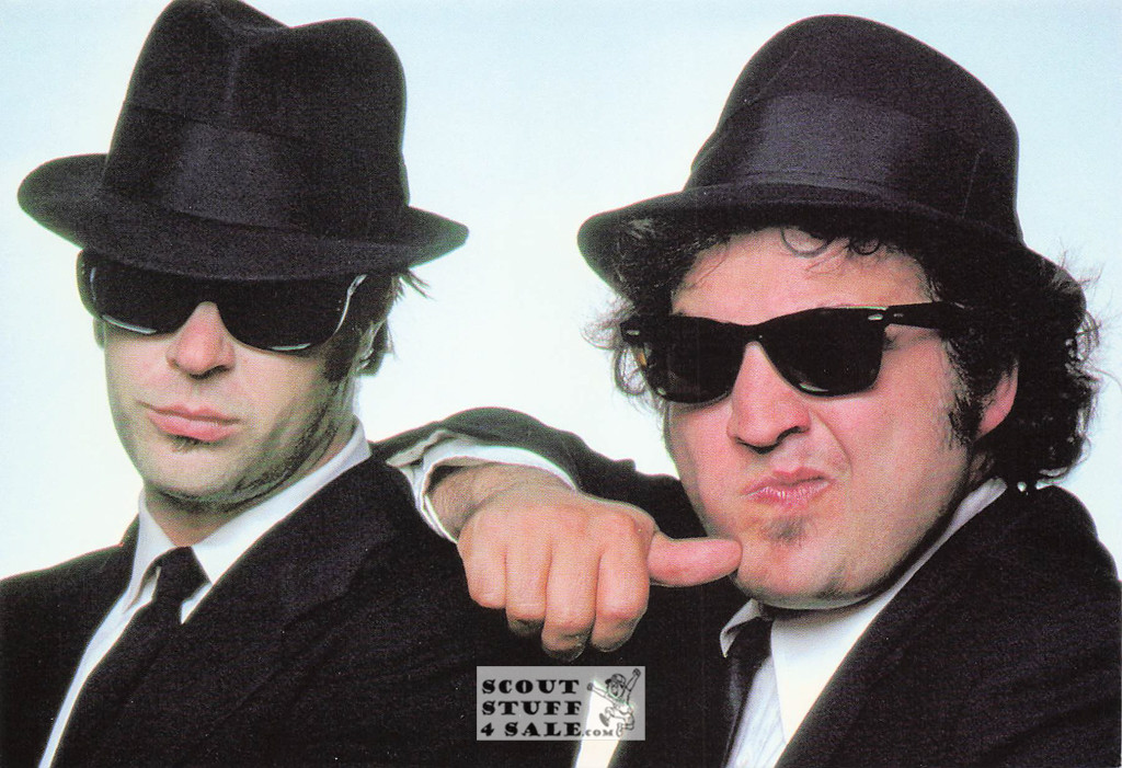 The Blues Brothers Postcard by Classico San Francisco #460-157