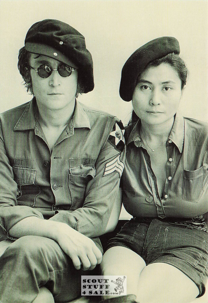 John Lennon & Yoko Ono Postcard by Classico San Francisco #460-166
