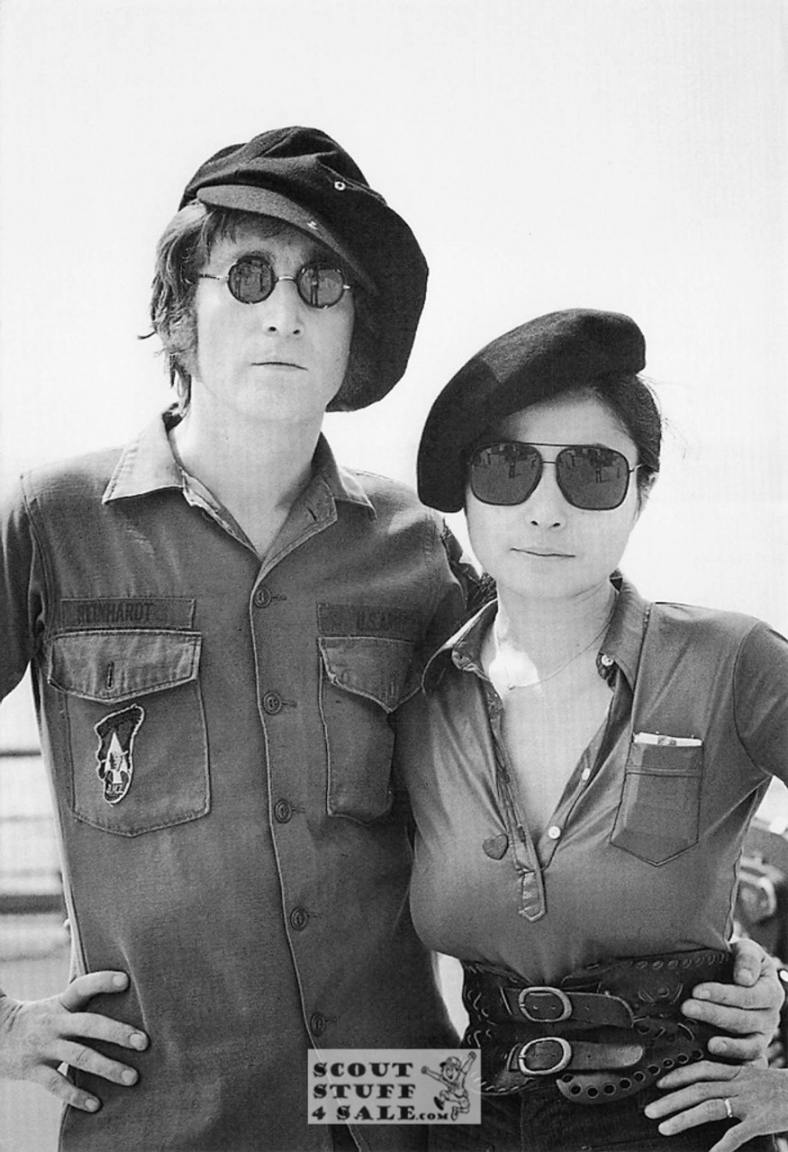 John Lennon & Yoko Ono Postcard by Classico San Francisco #460-170