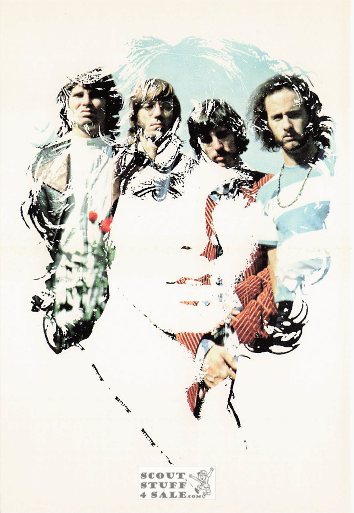 Jim Morrison The Doors Postcard by Classico San Francisco #460-245