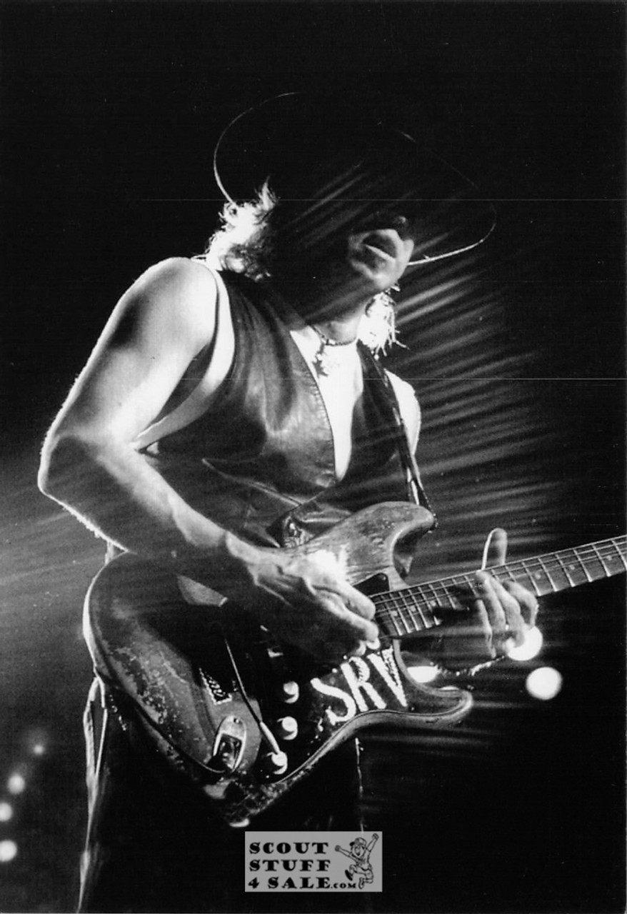 Stevie Ray Vaughan Postcard by Classico San Francisco #460-253