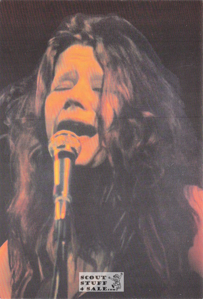 Janis Joplin Postcard by Classico San Francisco #460-283