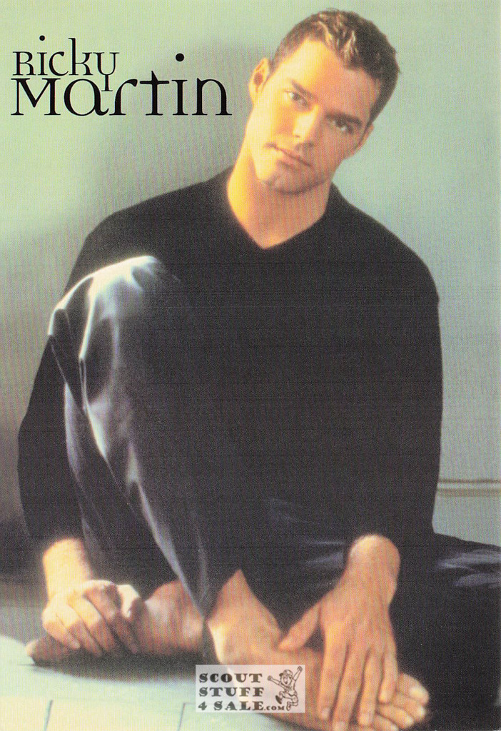 Ricky Martin Postcard by Classico San Francisco #460-313
