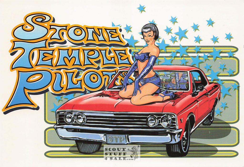 Stone Temple Pilots Postcard by Classico San Francisco #460-324
