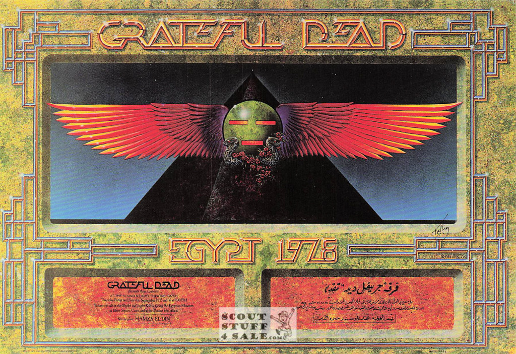 Grateful Dead Postcard by Classico San Francisco #460-363