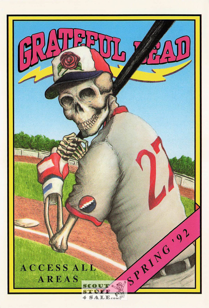 Grateful Dead 1992 Tour Postcard by Classico San Francisco #461-019