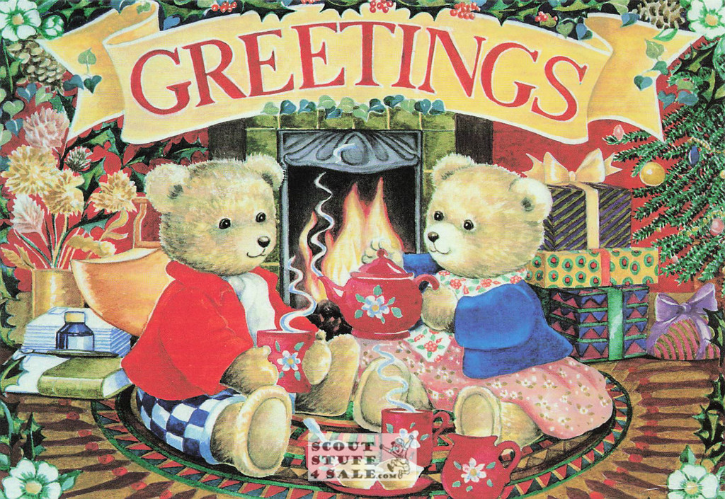 Chistmas / Seasons Greetings / Holiday Postcard, Classico San Francisco #485-053