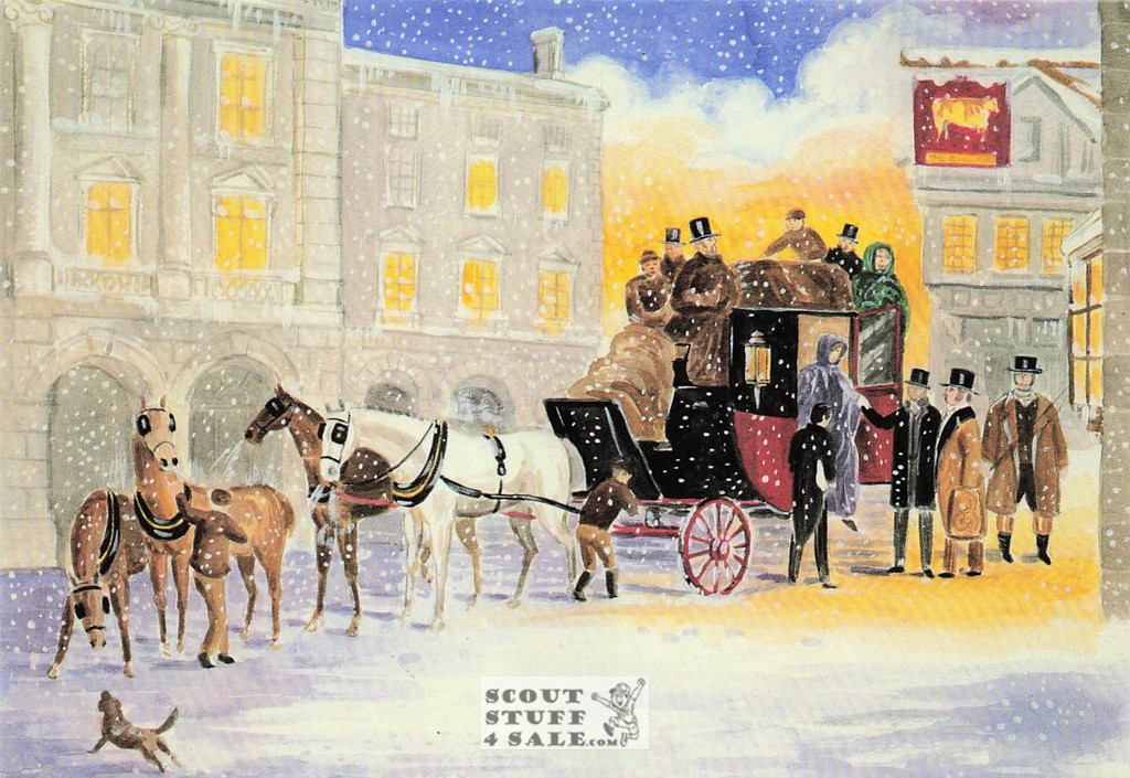 Chistmas / Seasons Greetings / Holiday Postcard, Classico San Francisco #485-058